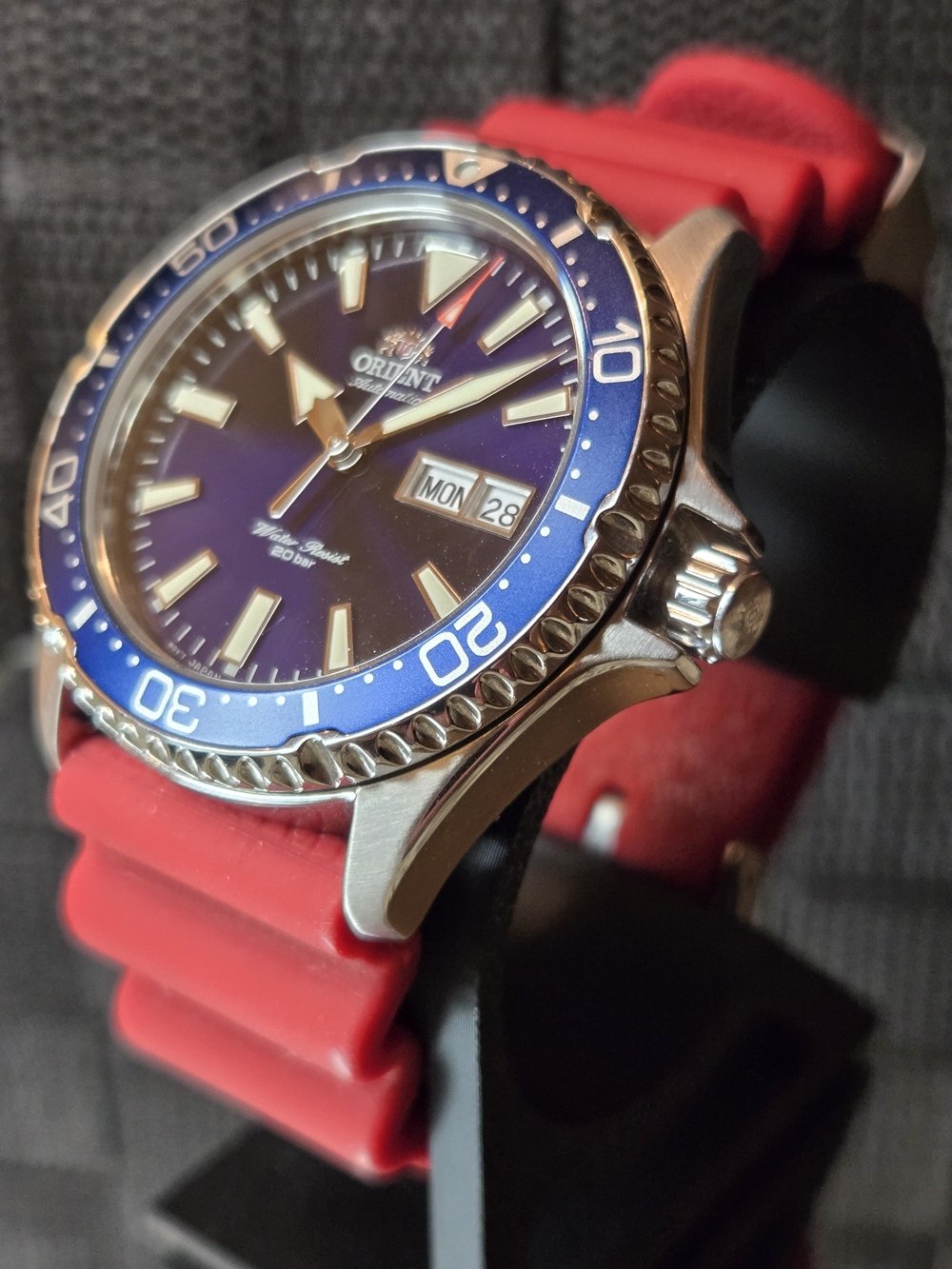 Orient Automatic Kamasu Blue Dial 42mm Watch - Picture 2 of 8